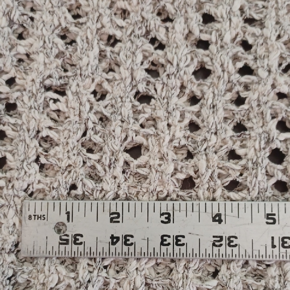 American Eagle Outfitters Cream Crew Neck Sweater with Relaxed Fit - Picture 7 of 8